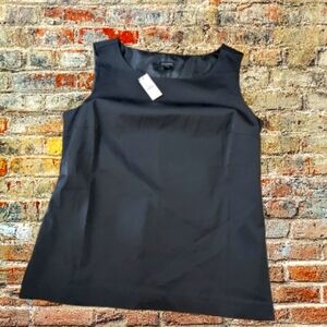 NEW Talbots Black Sleeveless Fitted Dress Shell Size 6 MSRP $90 tag